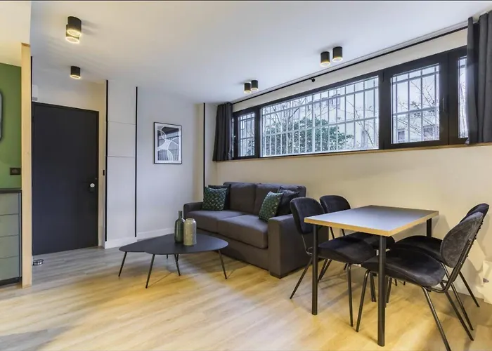 Hsh Parmentier-Couronnes II Appartement Design 4P-1Br