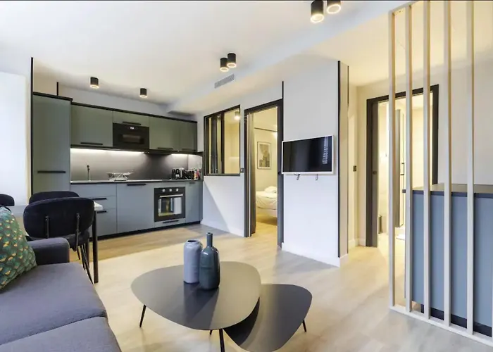 Hsh Parmentier-Couronnes II Appartement Design 4P-1Br